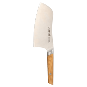 CUTLUXE Cleaver Knife - 7" Vegetable and Meat Butcher Knife - Olive Wood Handle â€“ Full Tang â€“ Olivery Series